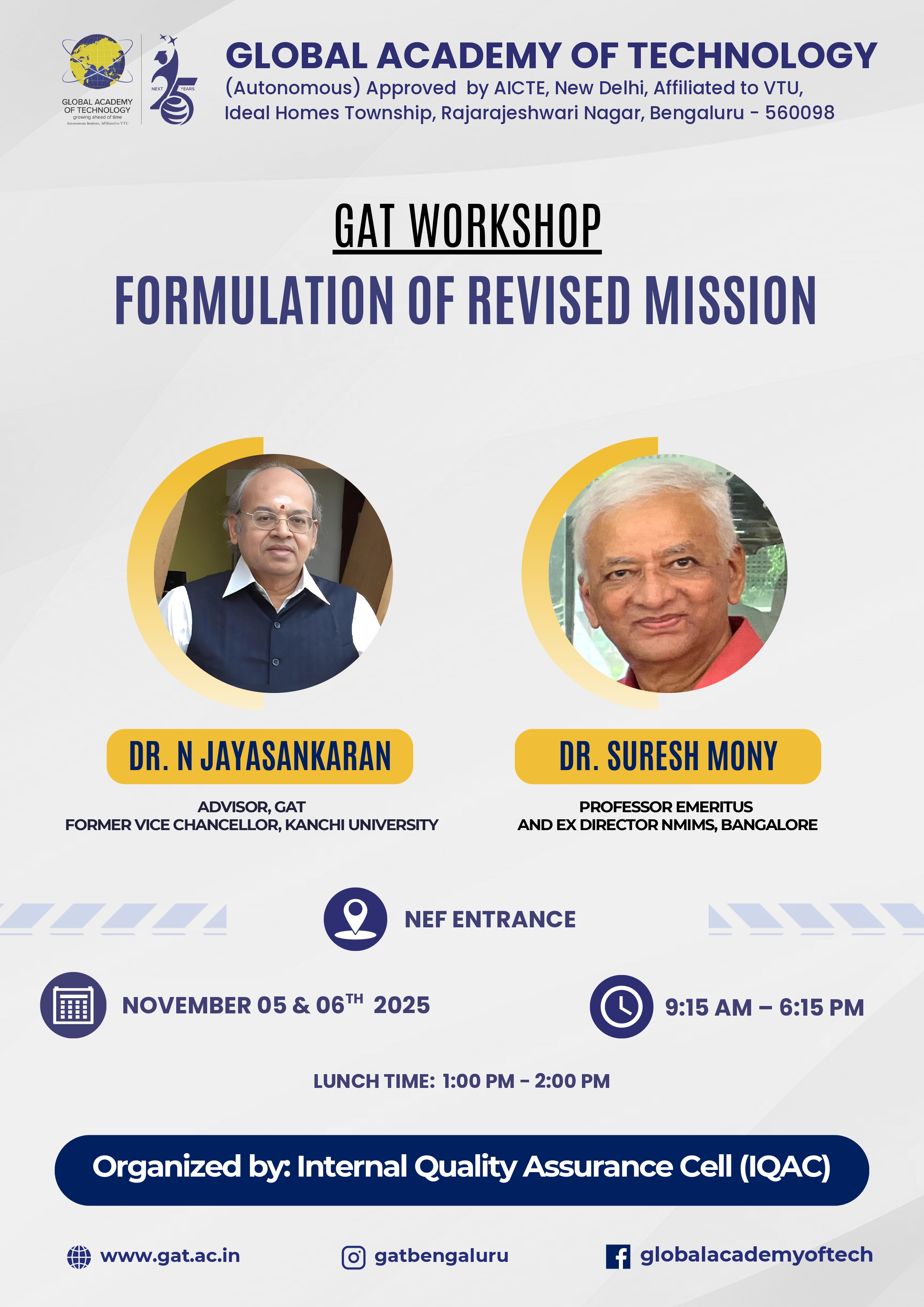 QIP Poster for 5-6 November 2025